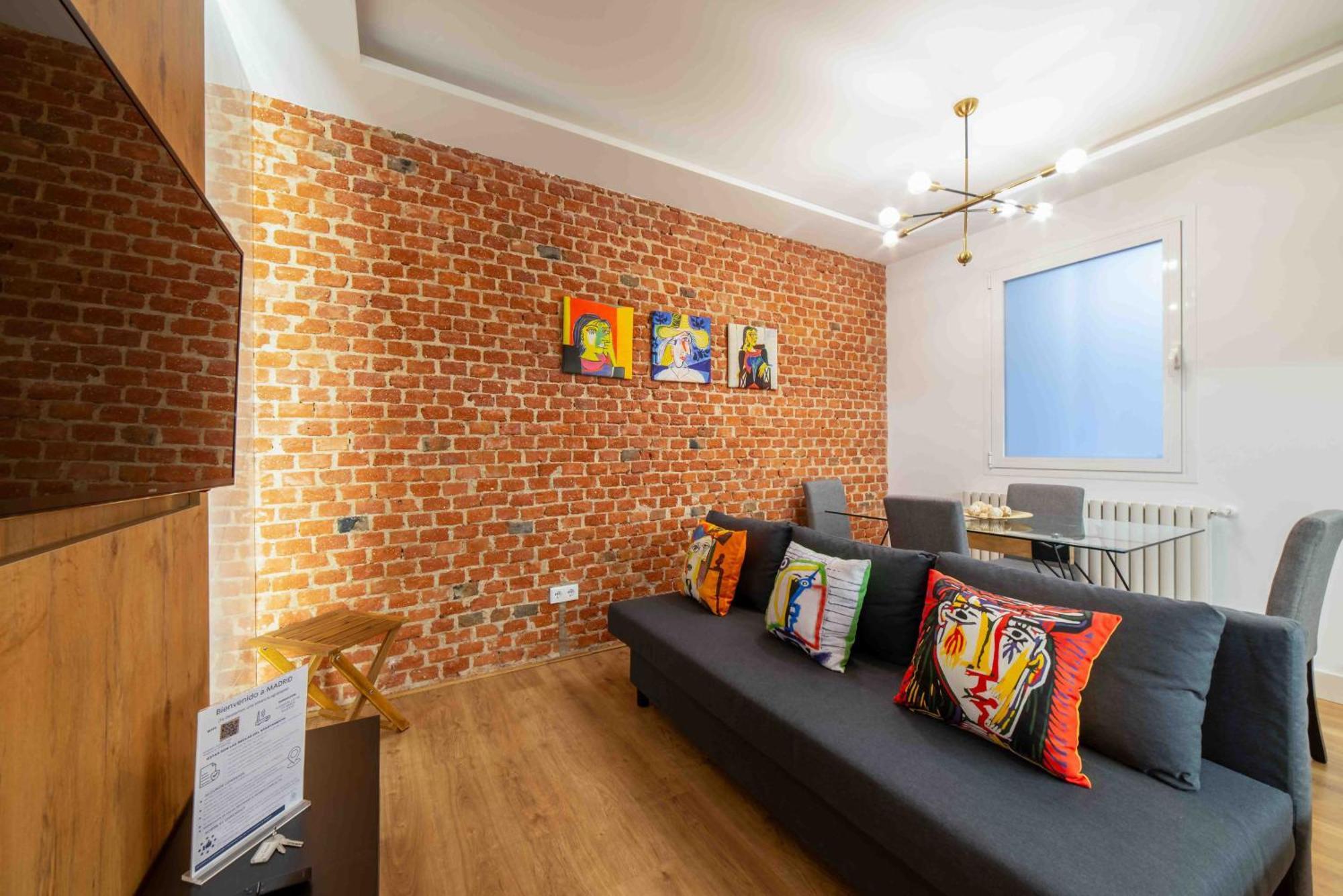 Piso Moderno En Barrio De Salamanca 2 Hab 2 Bano Apartamento *