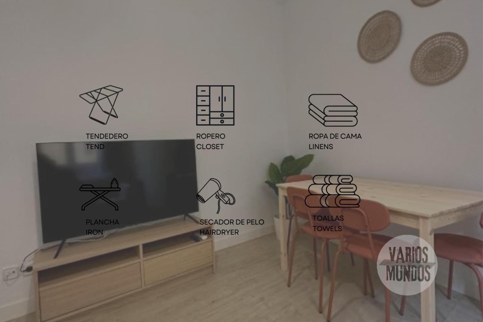 Apartamento Loft 3pax En Huertas-cortes