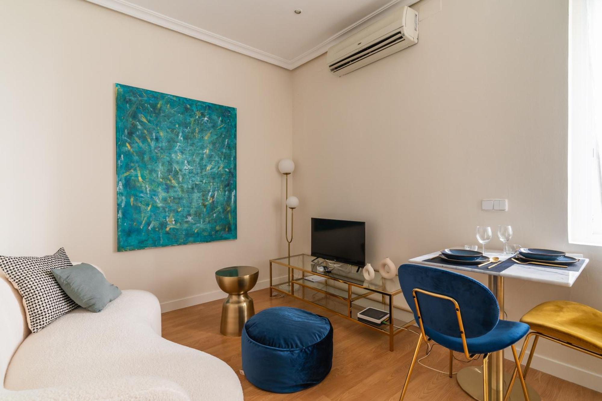 Cozy Aparrtament-1bedroom 1bathroom-malasana Apartment *